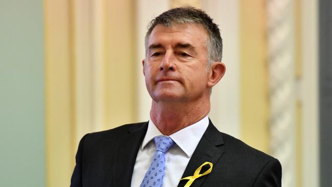 Queensland Deputy Opposition Leader Tim Mander said the changes were “morally wrong”. Picture: AAP/Darren England