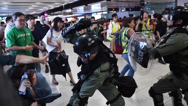 The events unfolding in Hong Kong have made it clear what sort of a regime we are dealing with. Picture: Getty Images