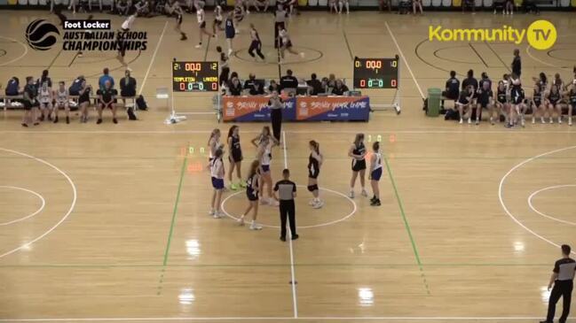 Replay: Basketball Australia School Championships Day 2 - (W) Templestowe College v Lake Ginninderra