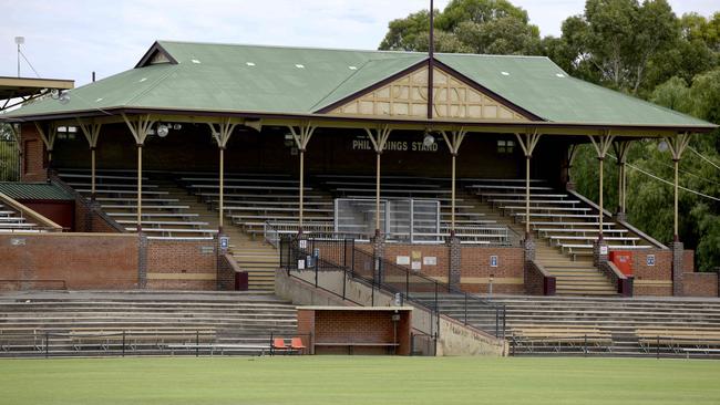 Thebarton Oval will not be compulsorily acquired for the North-South Corridor, reviving the battle between the Crows and the SANFL to redevelop the site as a headquarters. Picture: Naomi Jellicoe