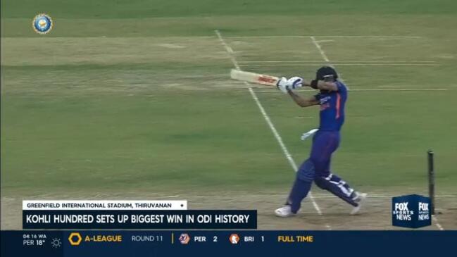 Kohli 166* sets up biggest ever ODI win!