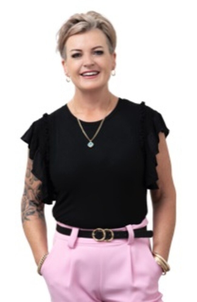 @ Real Estate property agent Jodi Schofield. Picture: Contributed