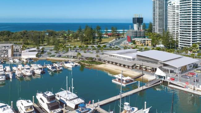 Artist impression of the Southport Yacht Club expansion. Picture: Supplied