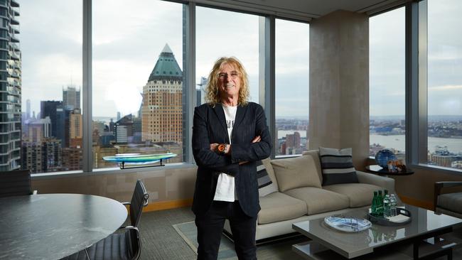 David Lowy in the Lowy Family Group offices in New York. Frank Lowy’s eldest son manages about $10bn held in the group. Picture: David Joshua Ford