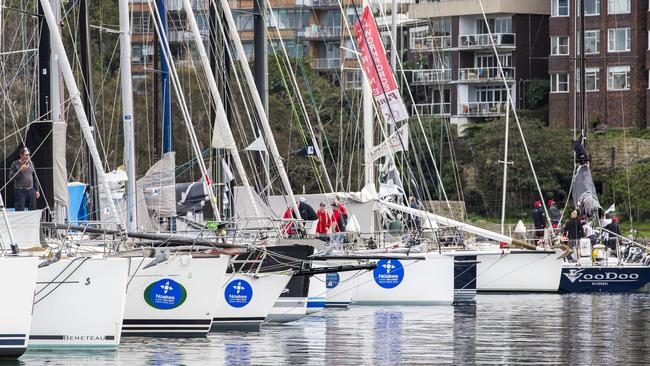 Many of the yachts competing in the race to Gold Coast then contest the Sydney to Hobart in December.