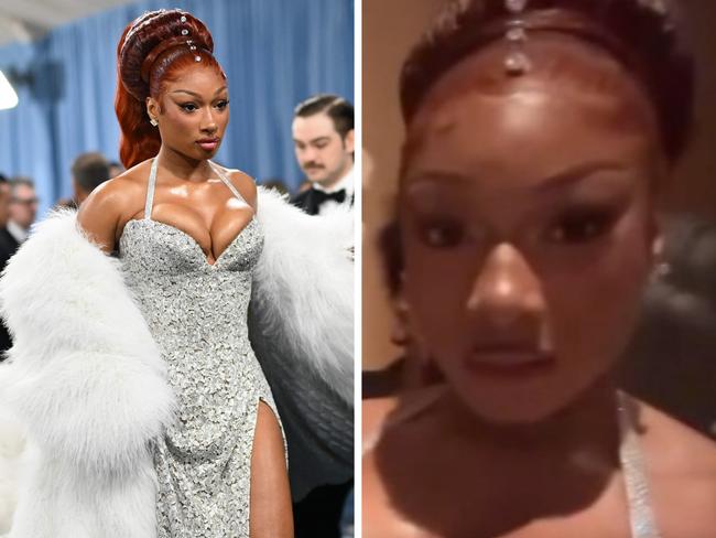 Megan thee Stallion at the Met Gala.