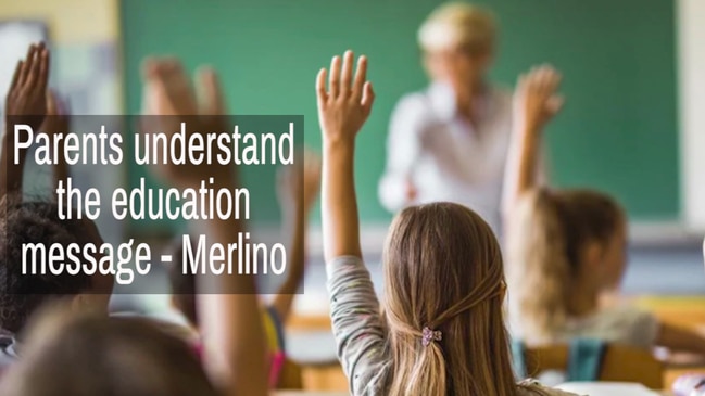 Parents understand the education message – Merlino