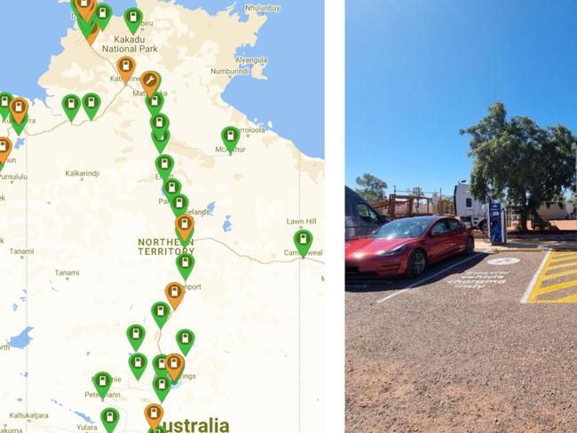 The amount of EV chargers in the Northern Territory. Australia hit 1000 EV fast chargers in 2024.