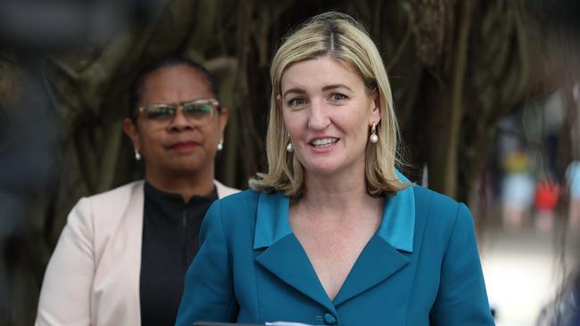 Health Minister Shannon Fentiman at Cairns Hospital on Thursday. Picture: Annette Dew