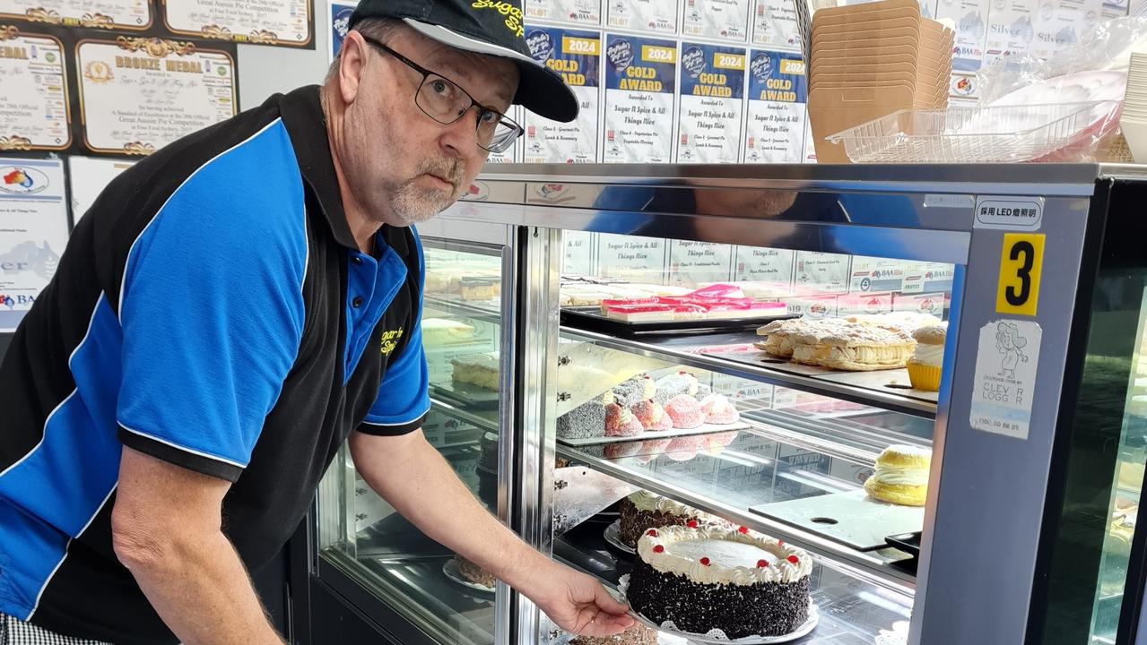 Victor Wearne, owner of Glenelg bakery Sugar 'n Spice And All Things Nice. Picture: Supplied