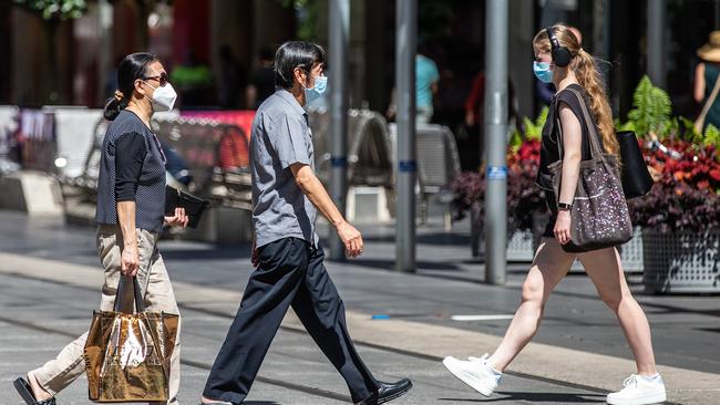 The ongoing health, social and economic effects of the coronavirus dominated the headlines in Australia overall. Picture: NCA NewsWire/Sarah Matray