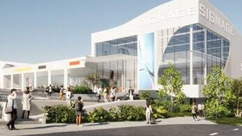 An artist's impression of upgrades at Burwood One shopping centre.