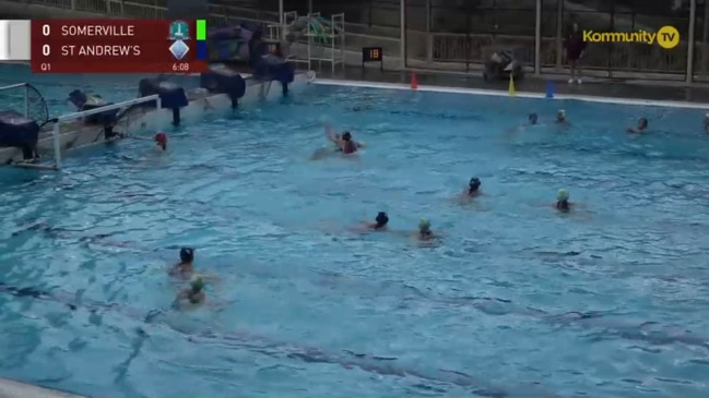 Replay: Water Polo Queensland All Schools Championships finals - Somerville v St Andrew's (Girls Play-Off)