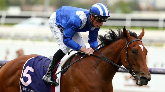 Minhaaj was an impressive winner at Flemington. Picture: Getty Images