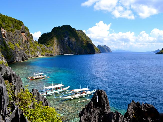 Palawan in the Philippines.