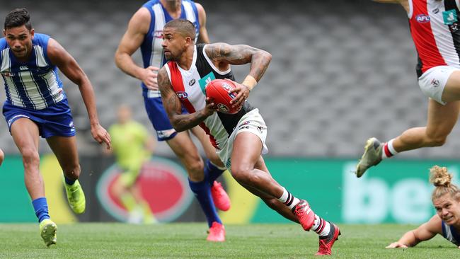 Brett Ratten has given St Kilda players the freedom to play on instinct. Picture: Michael Klein