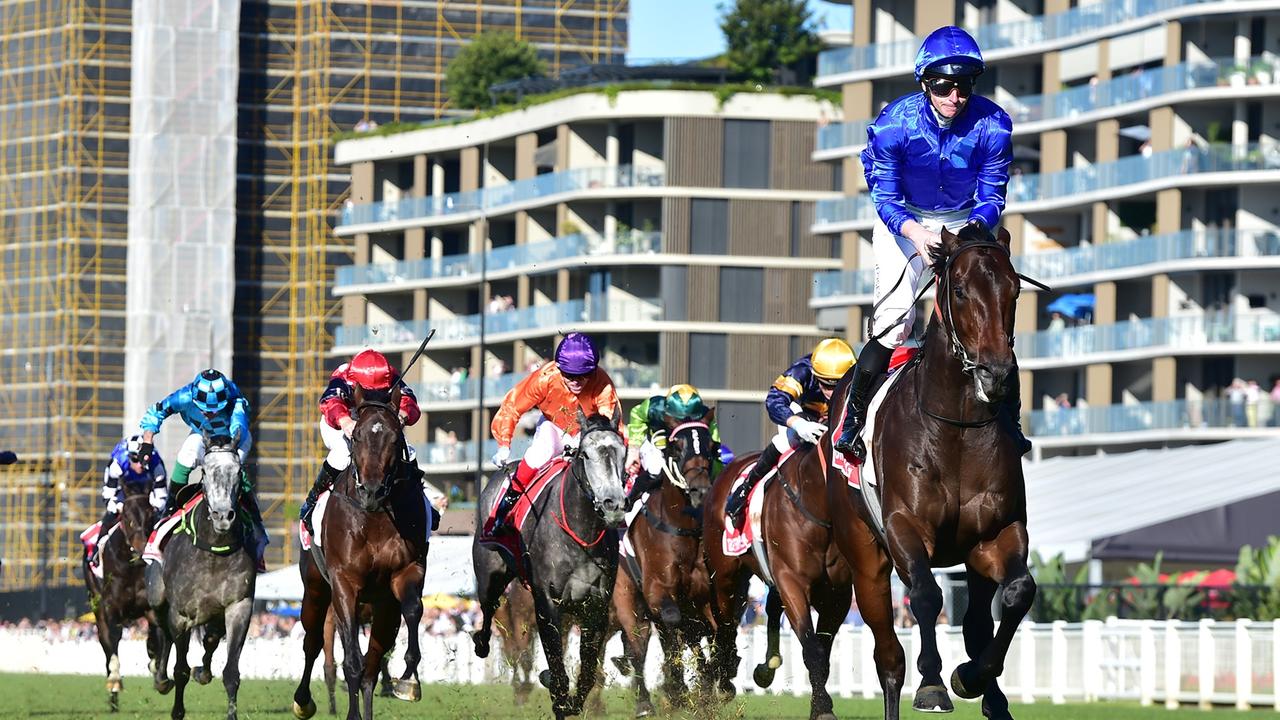 James McDonald, pictured on Broadsiding, will miss Group 1 Tatt’s Tiara Day at Eagle Farm on Saturday Picture: Grant Peters - Trackside Photography