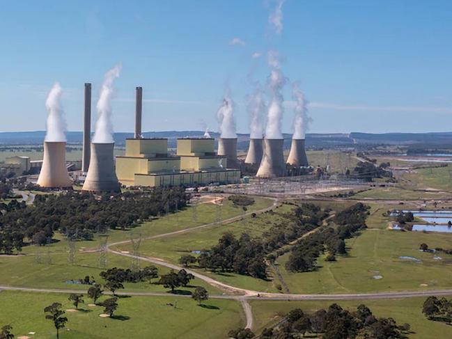 TRARALGON, AUSTRALIA - A general view of the Loy Yang power plants. Picture: AGL