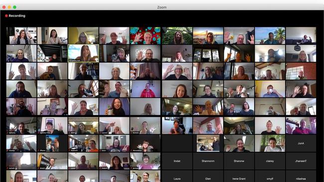 Zoom meetings are making people more aware of their appearances. Picture: Supplied
