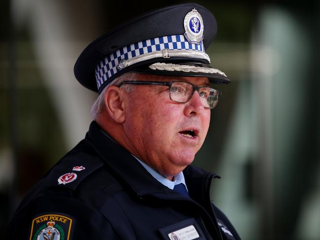 NSW Deputy Police Commissioner Gary Worboys has announced a crackdown on Covid lockdown compliance. Picture: NCA NewsWire / Nikki Short