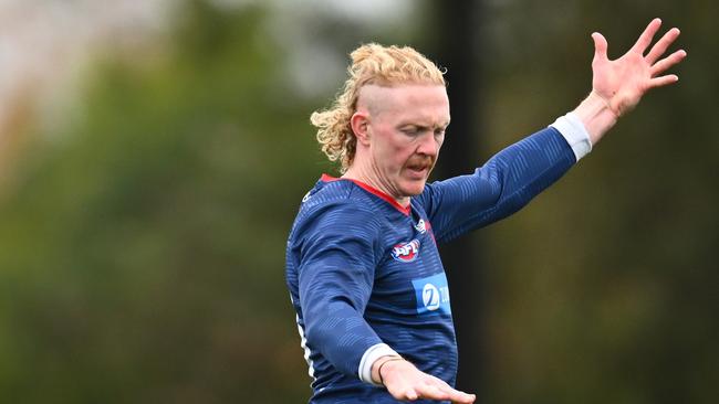 Clayton Oliver is out with a hamstring injury. Picture: Quinn Rooney/Getty Images