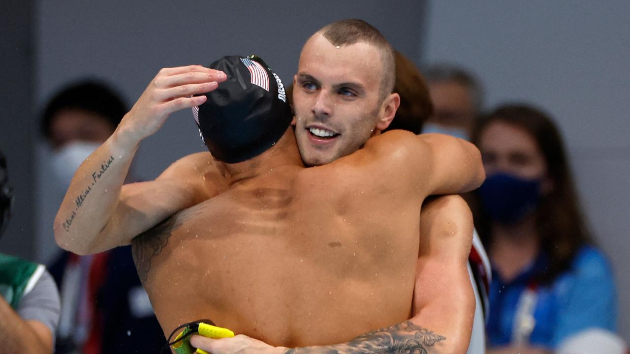 Kyle Chalmers has been praised for his own gold medal moment.