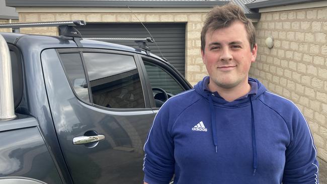 Mount Gambier North voter Joshua Stone, 25. Picture: Arj Ganesan