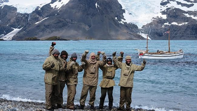  A British-Australian expedition recreated Ernest Shackleton's perilous 1916 crossing of the Southern Ocean. ...