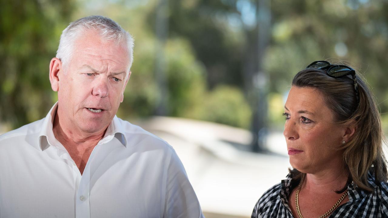 Police Commissioner Grant Stevens and wife Emma have spoken to 60 Minutes about forgiving their son’s killer. Picture: NCA NewsWire