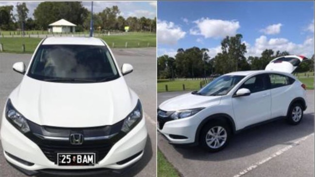 Police have requested assistance from the public to help locate this stolen Honda SUV last seen in New Auckland, South Gladstone.Â