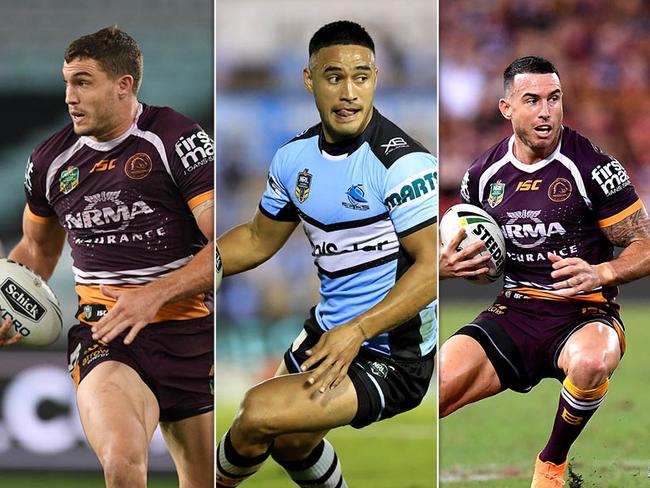 Corey Oates, Valentines Holmes and Darius Boyd are all vying for the same spot on Queensland's left wing in this year's State of Origin.