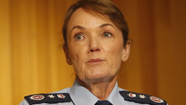 NSW Police Commissioner Karen Webb. Picture: NewsWire / John Appleyard