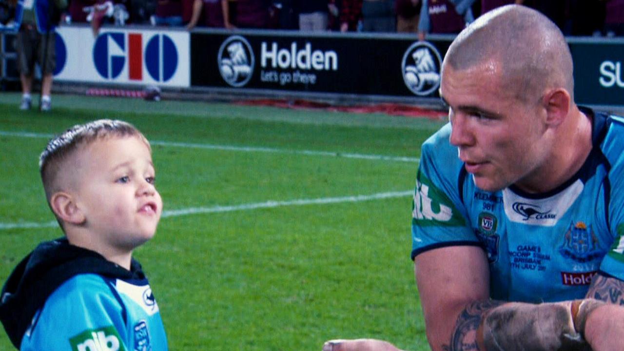 David Klemmer's son was in tears when his dad initially missed the Blues team for Origin III.