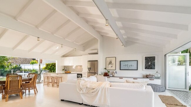 The property was partially rebuilt and fully renovated.