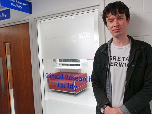 Jack Sommers has opened up about being a participant in the Oxford University COVID-19 vaccine trial. Picture: News Licensing / MEGA TheMegaAgency.com