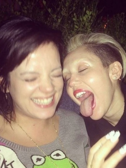 Lily Allen blamed her tour with Miley Cyrus for cheating and her alcohol issues. Picture: Instagram