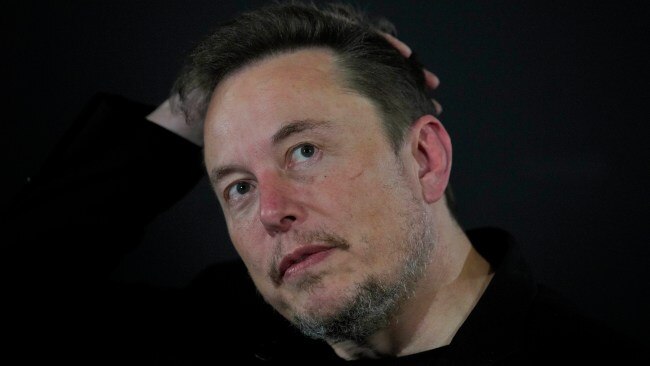 Elon Musk has hit back at rival Sam Altman after the OpenAI CEO ridiculed the tech billionaire's new chat bot technology 'Grok' for its "cringey boomer humour". Picture: Getty