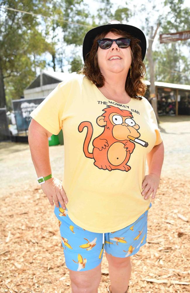 Jill Muller at the Gympie Music Muster. Picture: Patrick Woods.