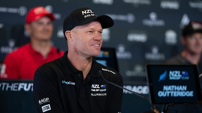 Nathan Outteridge will fill in as New Zealand's driver. Photo: SailGP/Felix Diemer.