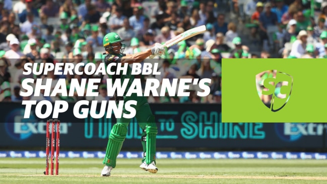 SuperCoach BBL: Shane Warne's Top Guns