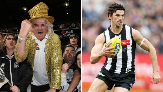 Collingwood captain Scott Pendlebury says superfan Jeff 'Joffa' Corfe has helped inspire the Pies' stunning season.