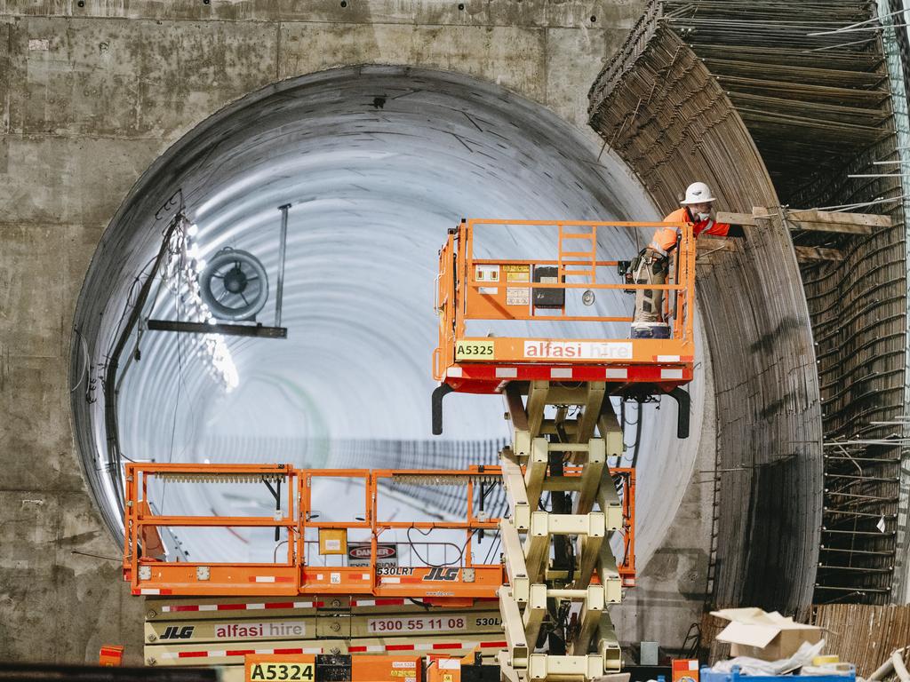 The Albert St station cavern. Picture: Dan Peled via The Photo Pitch.