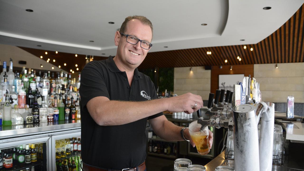 Brad Fitzgibbons, from Fitzy's, said his family was overjoyed to be named business of the year at the Heritage Bank Business Excellence Awards on Saturday night.