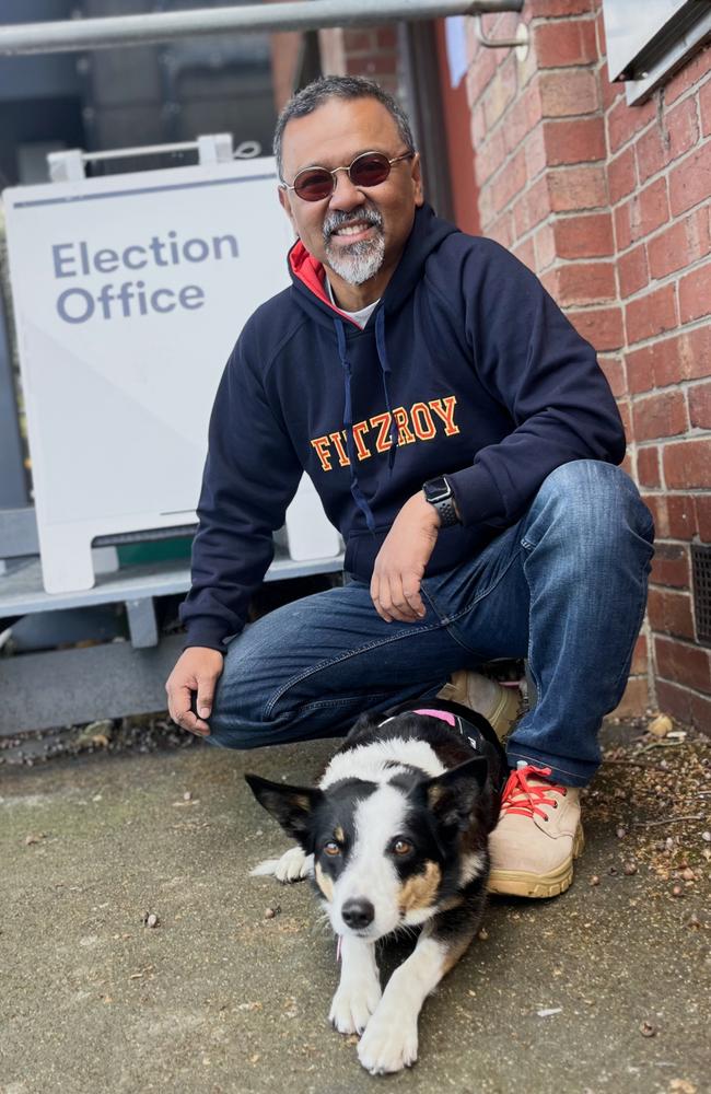 Kenneth Gomez is a candidate for the Nicholls Ward in the 2024 Yarra council election. Picture: Supplied.