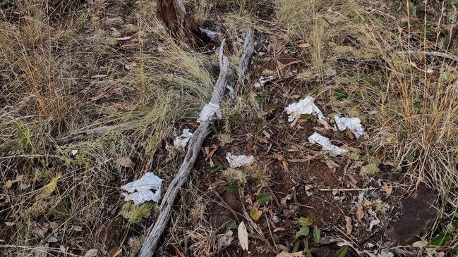 Rangers have encouraged visitors to national parks to bag any human waste. Picture: Queensland Parks and Wildlife Service