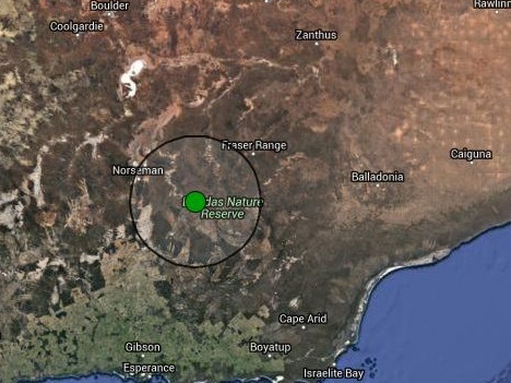 Latest earthquake felt in Norseman, registered magnitude four.