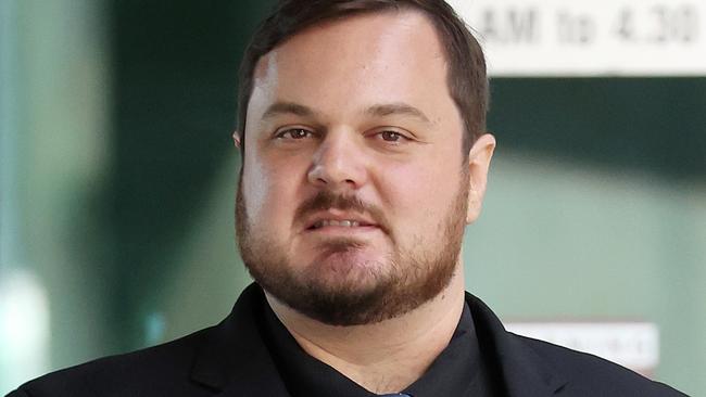 Lawyer Thomas Matthew Bevitt, leaving Brisbane Magistrates Court, sentenced for driving under the influence with a 0.165 BAC. Picture: Liam Kidston