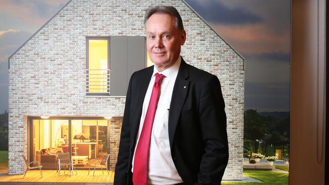 Brickworks chief Lindsay Partridge in Sydney. Picture: James Croucher