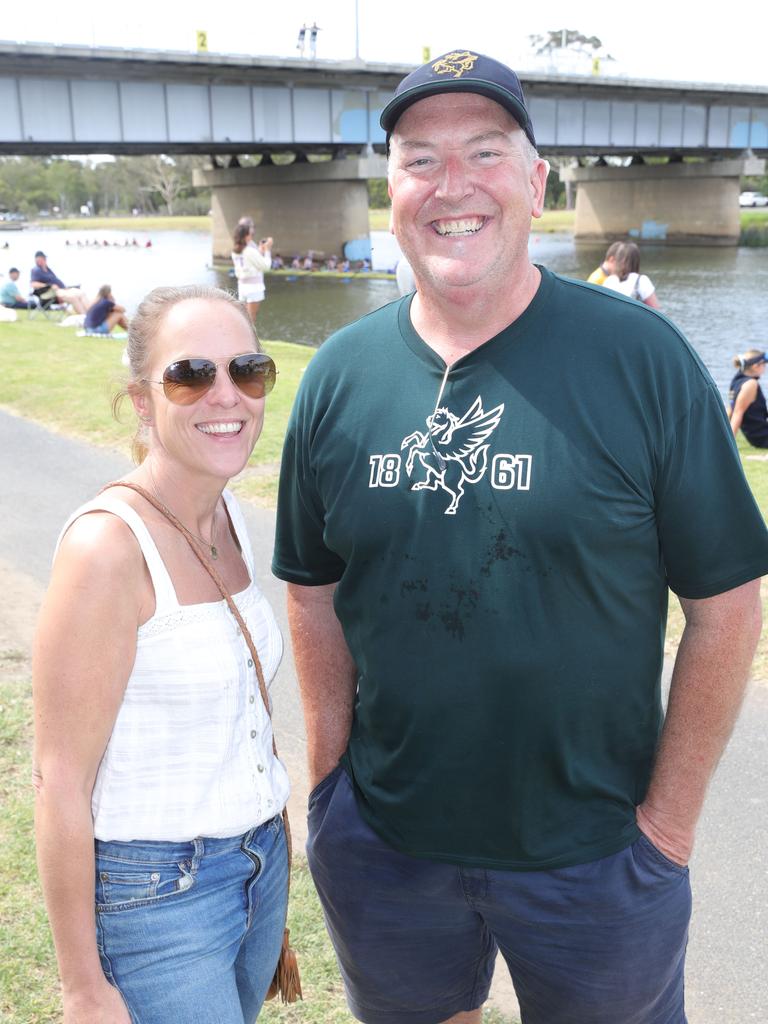 144th Barwon Regatta: Lindsay Lewis and Matt McArdle. Picture: Mark Wilson