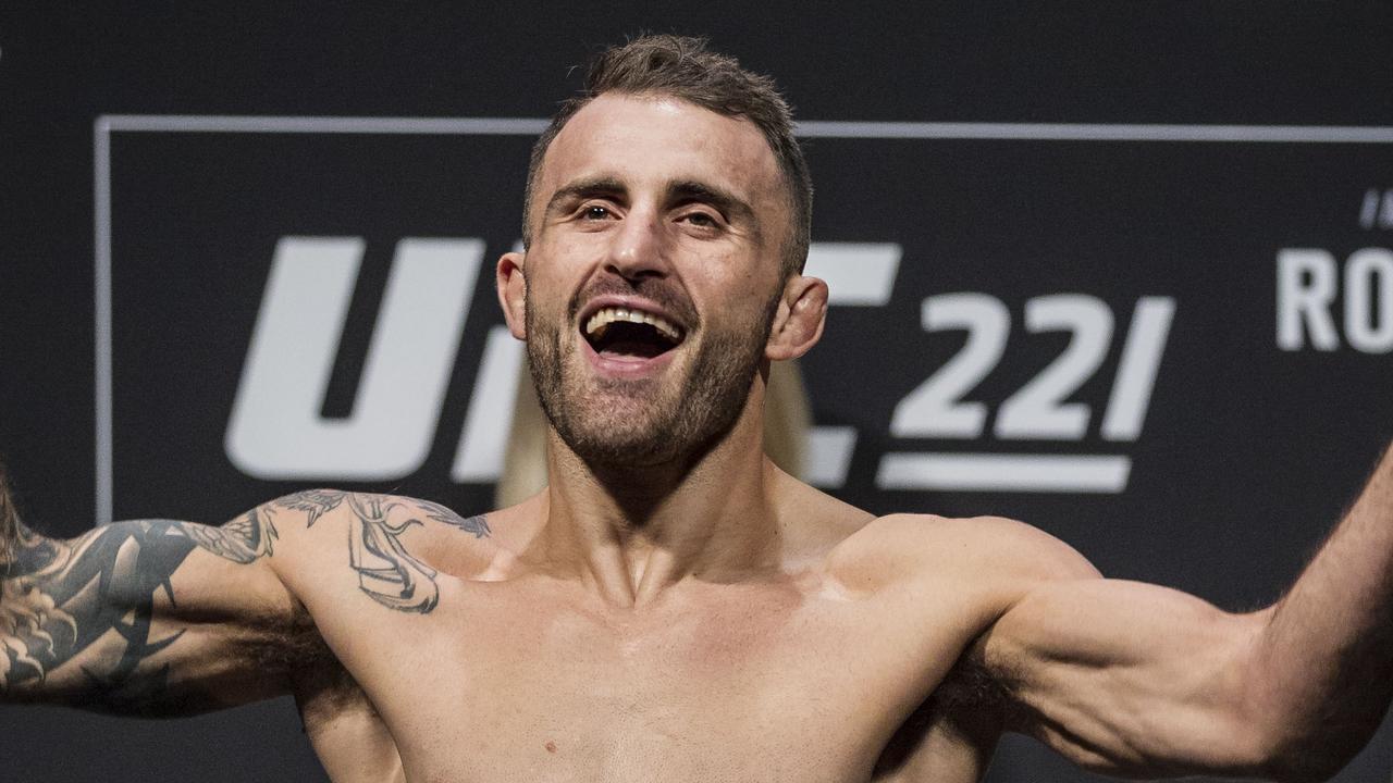 Aussie UFC fighter Alexander Volkanovski.